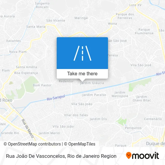 Rua João De Vasconcelos map