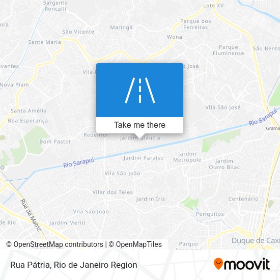Rua Pátria map