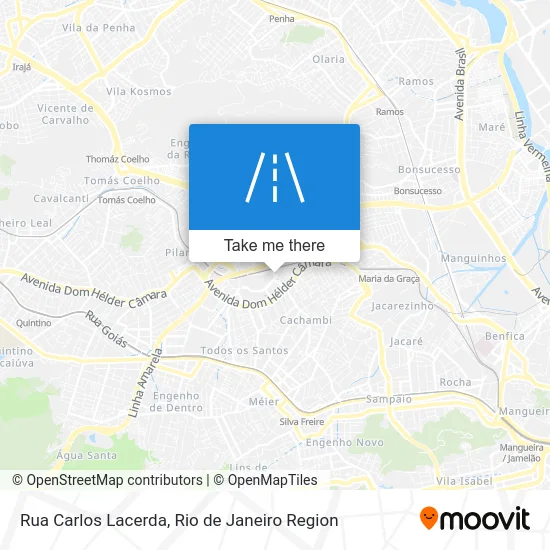 Rua Carlos Lacerda map