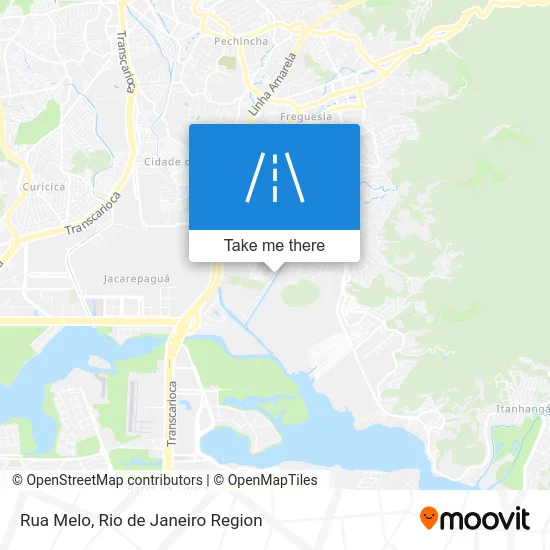 Rua Melo map