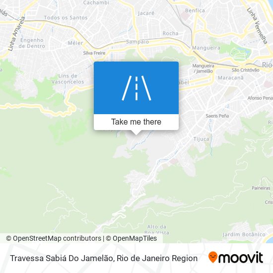 Travessa Sabiá Do Jamelão map