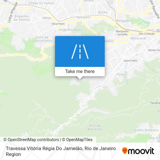 Travessa Vitória Régia Do Jamelão map