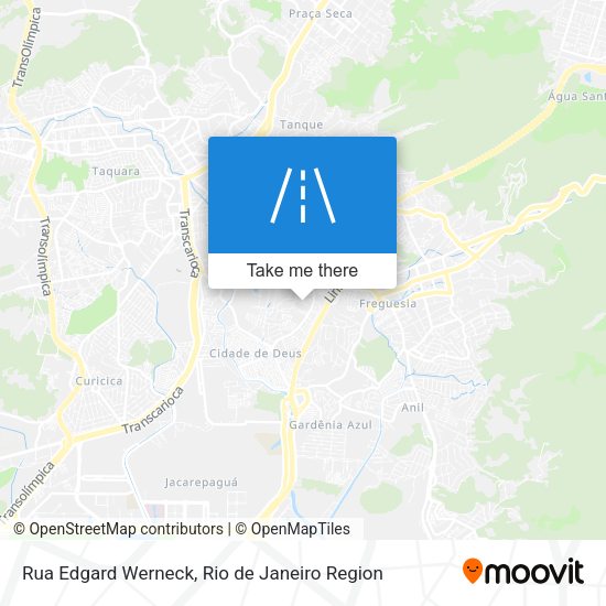 Rua Edgard Werneck map