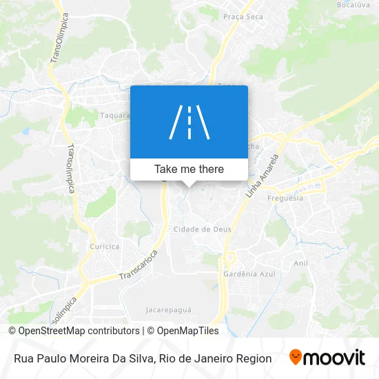 Rua Paulo Moreira Da Silva map