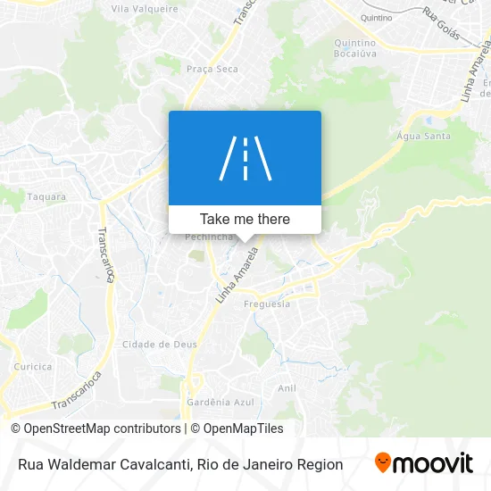 Rua Waldemar Cavalcanti map