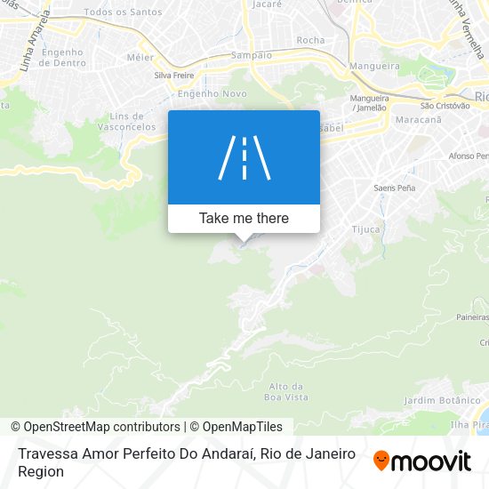 Travessa Amor Perfeito Do Andaraí map