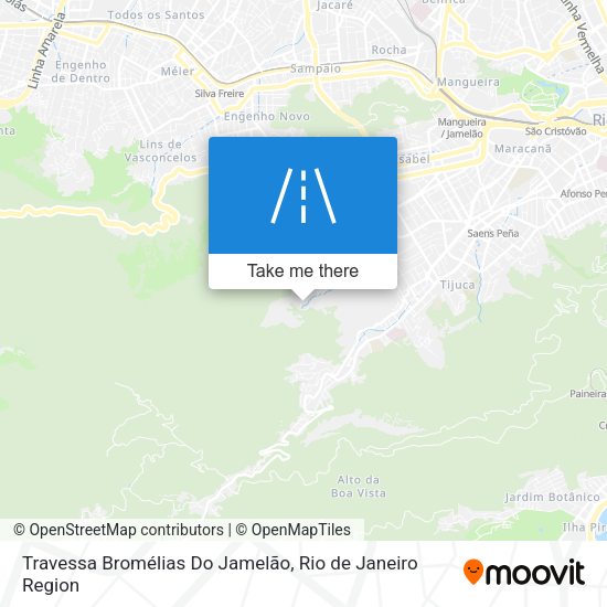 Travessa Bromélias Do Jamelão map