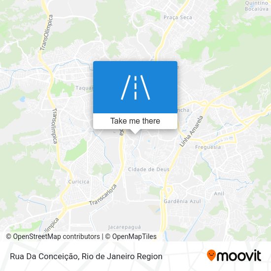 Rua Da Conceição map
