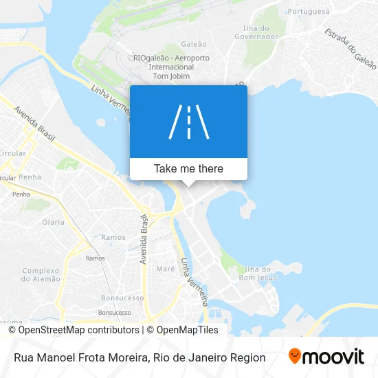 Rua Manoel Frota Moreira map