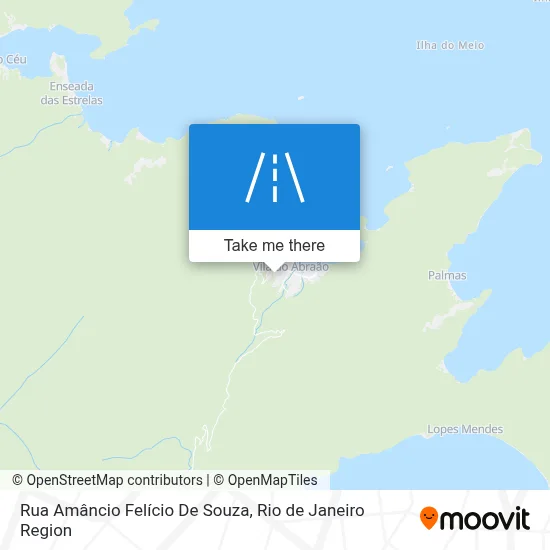 Rua Amâncio Felício De Souza map