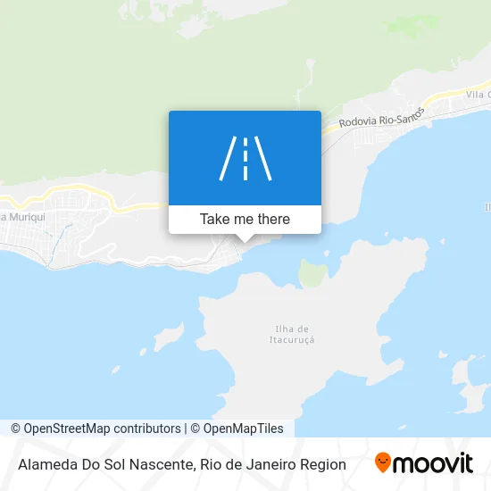 Alameda Do Sol Nascente map