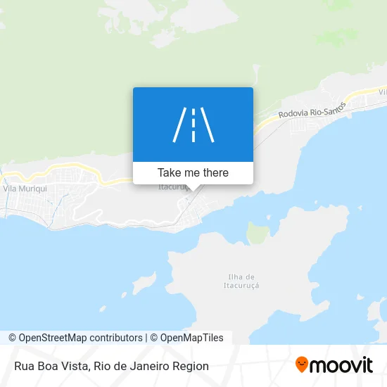 Rua Boa Vista map