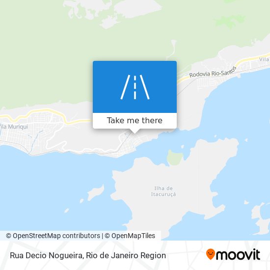 Mapa Rua Decio Nogueira