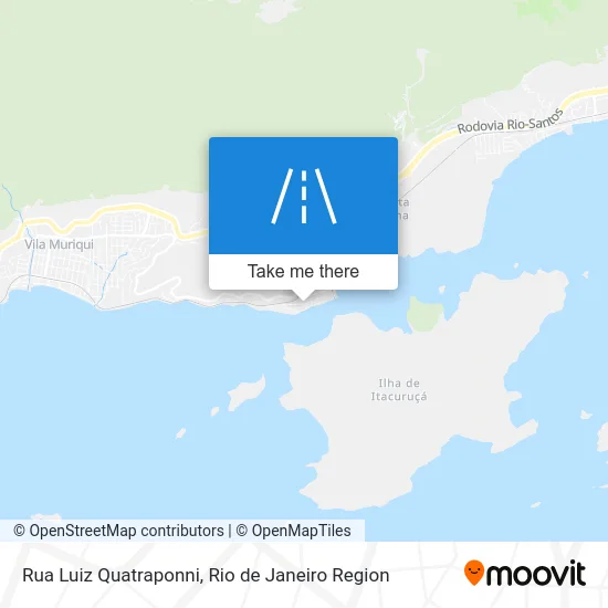Rua Luiz Quatraponni map