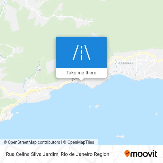 Rua Celina Silva Jardim map