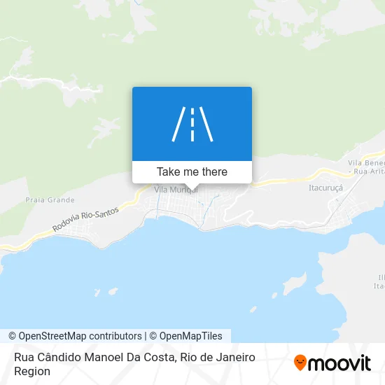 Rua Cândido Manoel Da Costa map