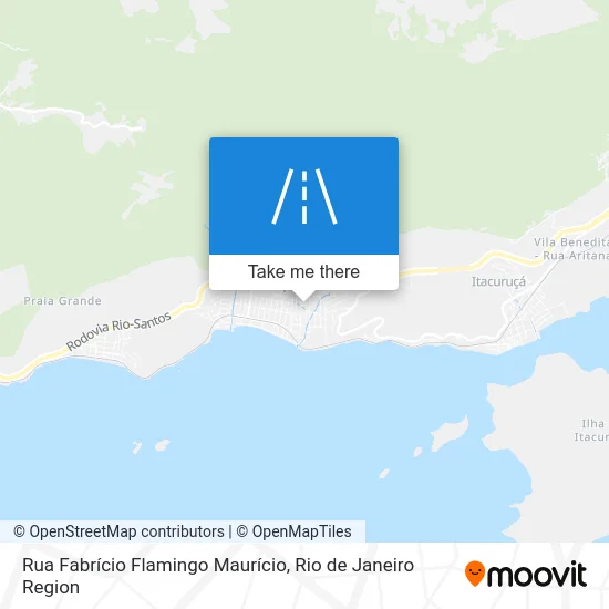 Rua Fabrício Flamingo Maurício map