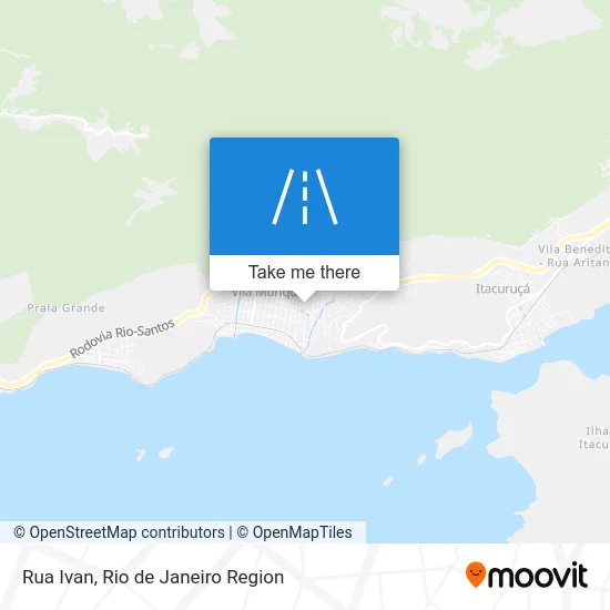Rua Ivan map