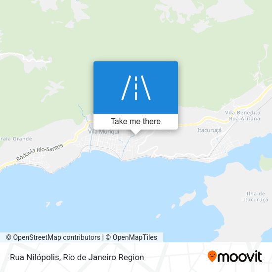 Rua Nilópolis map