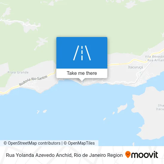 Rua Yolanda Azevedo Anchid map