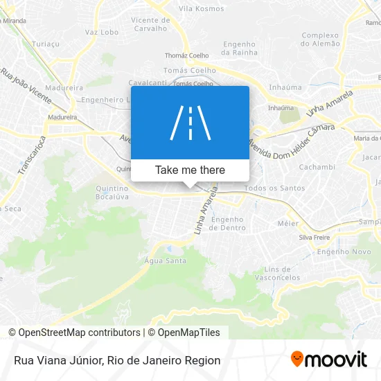 Rua Viana Júnior map
