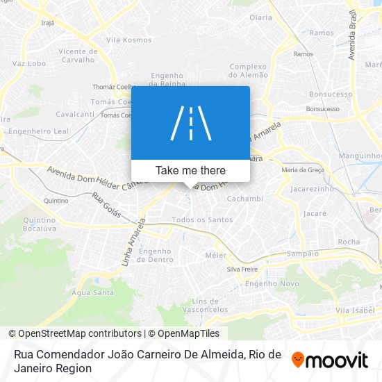 Mapa Rua Comendador João Carneiro De Almeida