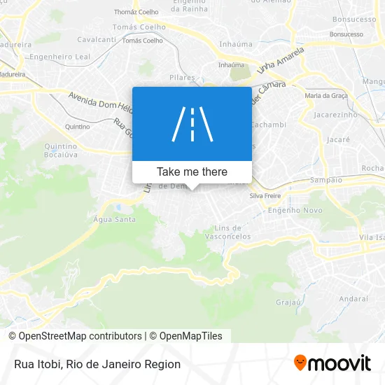 Rua Itobi map