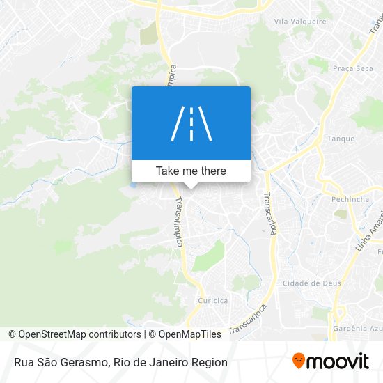 Rua São Gerasmo map