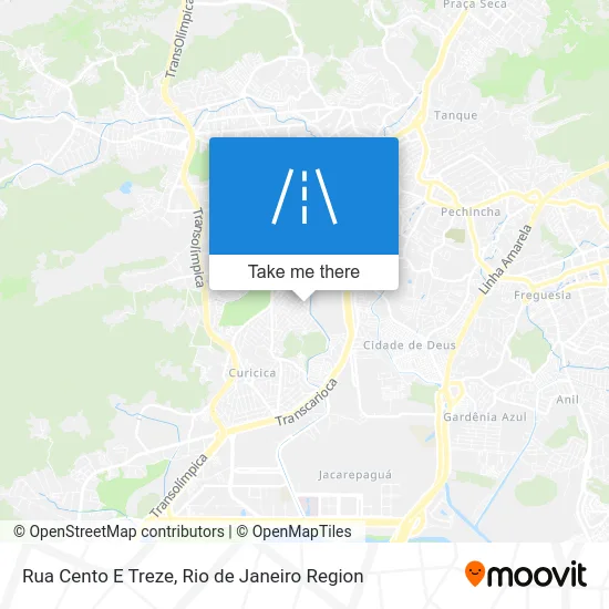 Rua Cento E Treze map