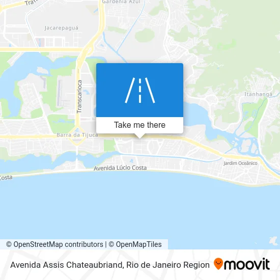 Avenida Assis Chateaubriand map