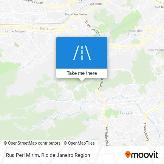 Rua Peri Mirim map