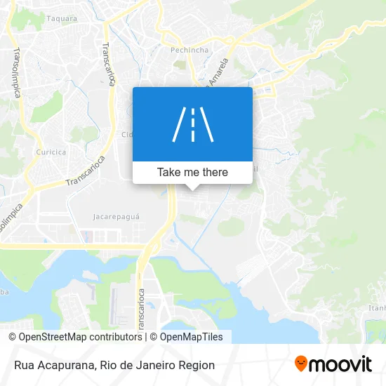 Rua Acapurana map
