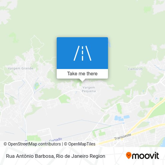 Rua Antônio Barbosa map