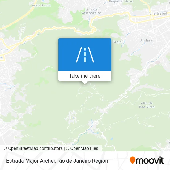 Estrada Major Archer map