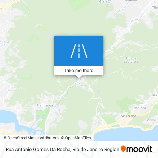 Rua Antônio Gomes Da Rocha map