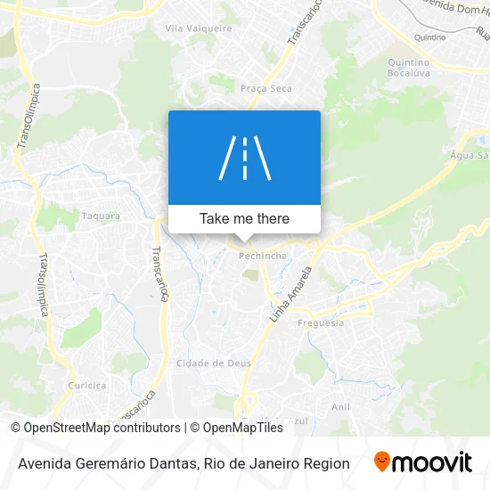 Avenida Geremário Dantas map