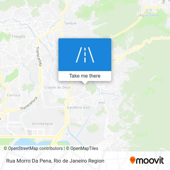 Rua Morro Da Pena map