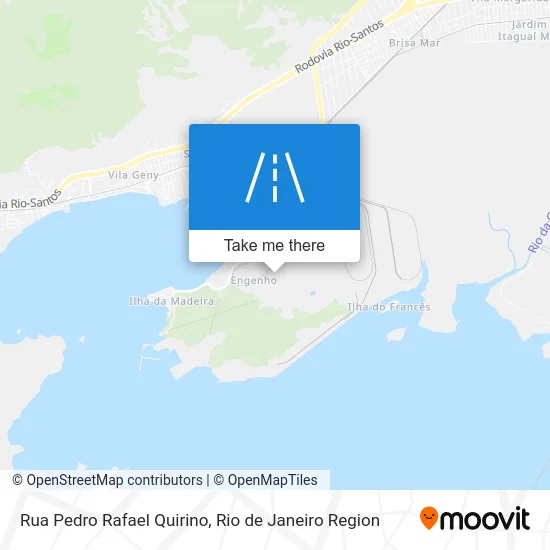 Rua Pedro Rafael Quirino map