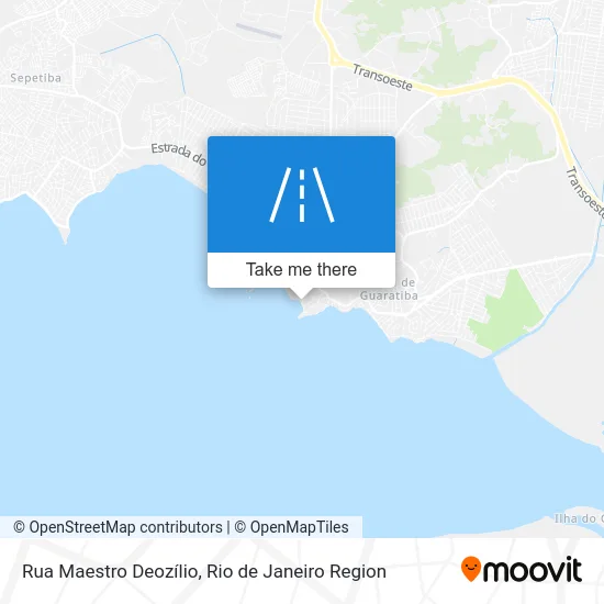 Rua Maestro Deozílio map