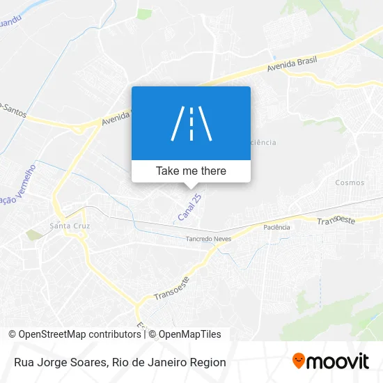 Rua Jorge Soares map