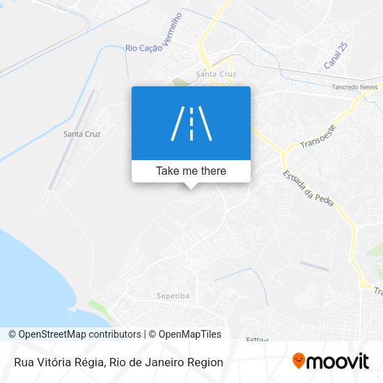 Rua Vitória Régia map