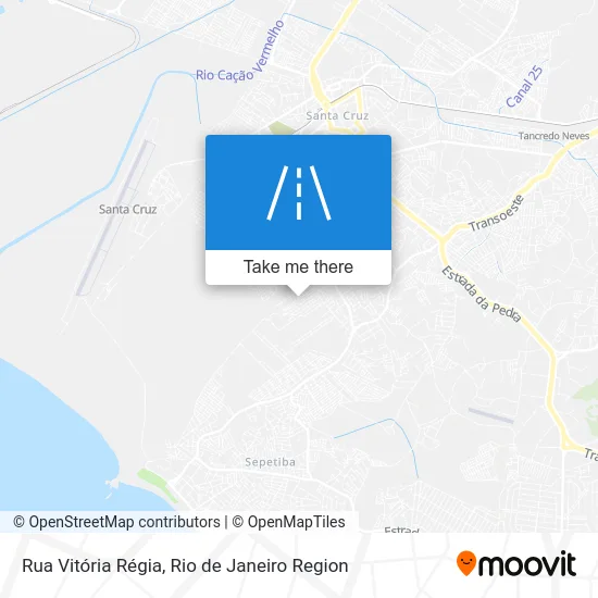 Rua Vitória Régia map
