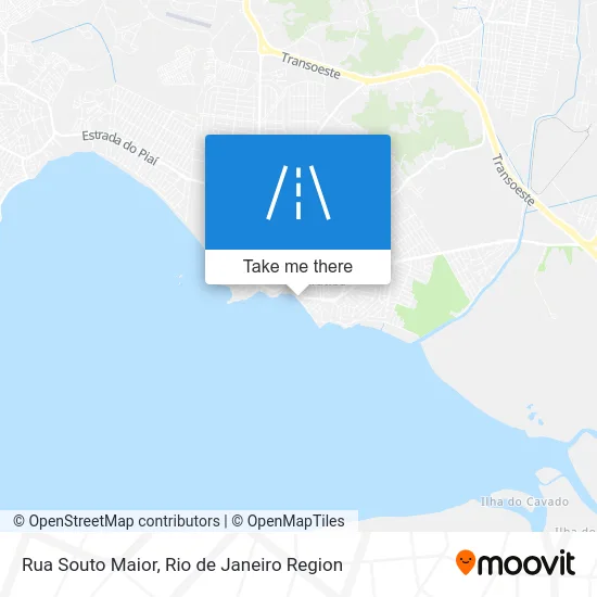 Rua Souto Maior map
