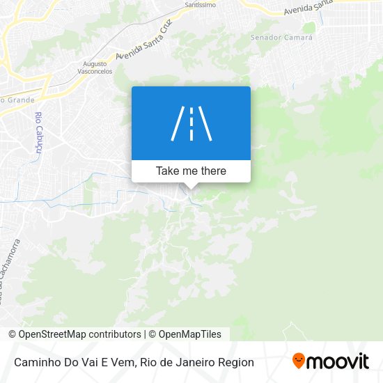 Caminho Do Vai E Vem map