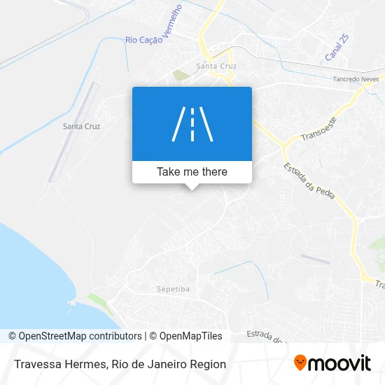 Travessa Hermes map