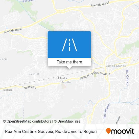 Rua Ana Cristina Gouveia map