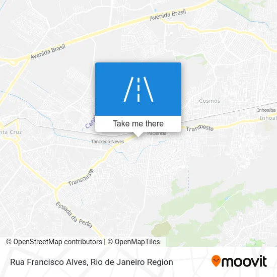 Rua Francisco Alves map