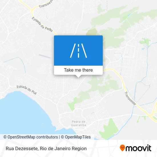 Rua Dezessete map