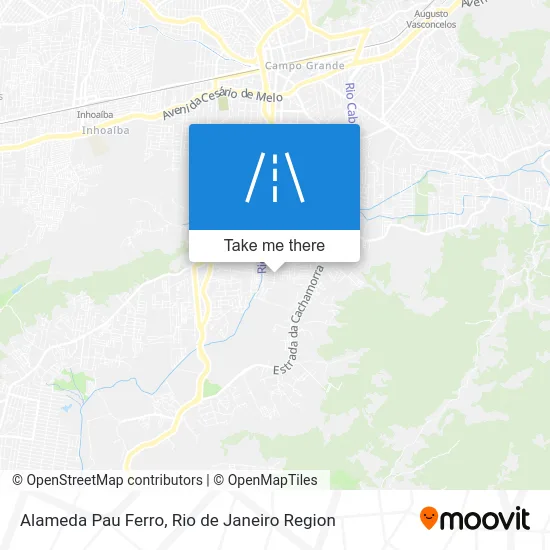 Alameda Pau Ferro map