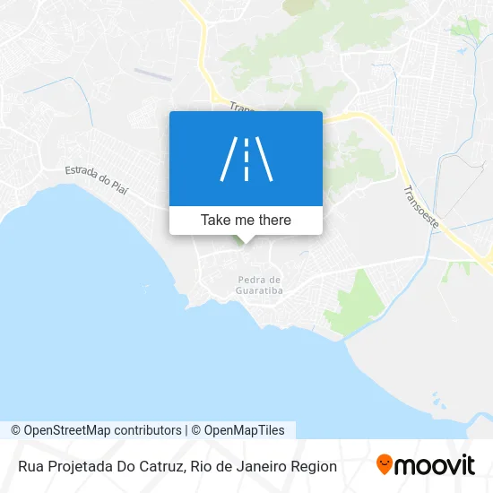 Rua Projetada Do Catruz map
